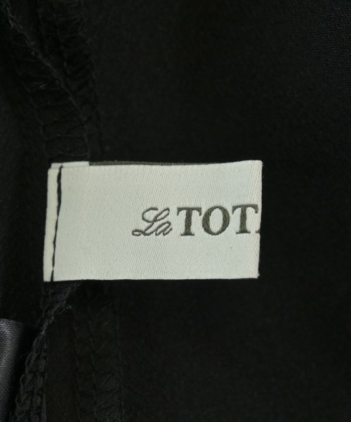 La TOTALITE（ラトータリテ）Tシャツ・カットソー 黒 サイズ:F レディース/2200679280026