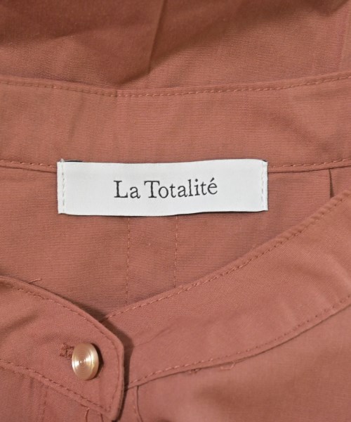 La TOTALITE（ラトータリテ）ワンピース 茶 サイズ:F レディース/2200676155068