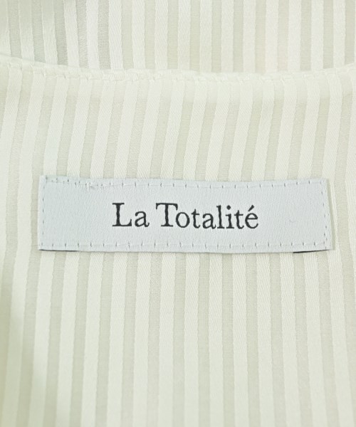 La TOTALITE（ラトータリテ）カジュアルシャツ 白 サイズ:F レディース/2200689266430