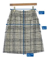 La TOTALITE（ラトータリテ）ひざ丈スカート 白 サイズ:38(M位) レディース/2200689610059