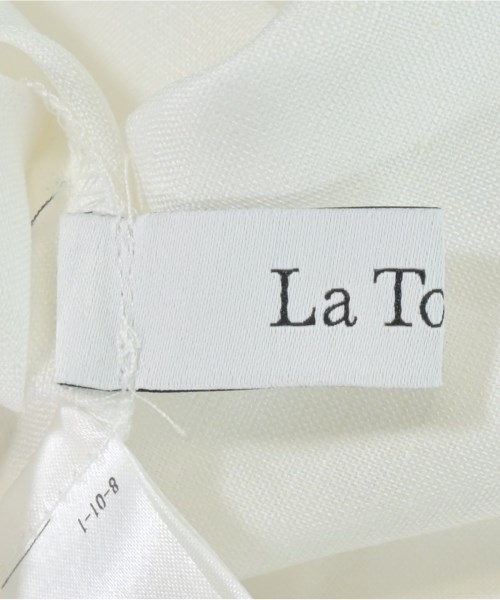 La TOTALITE（ラトータリテ）ブラウス 白 サイズ:-(L位) レディース/2200697894045