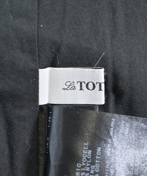 La TOTALITE（ラトータリテ）ロング・マキシ丈スカート 黒 サイズ:36(S位) レディース/2200630469064