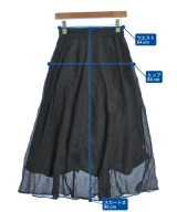 La TOTALITE（ラトータリテ）ロング・マキシ丈スカート 黒 サイズ:36(S位) レディース/2200630469064