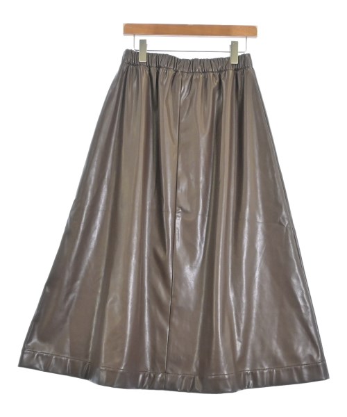 La TOTALITE（ラトータリテ）ロング・マキシ丈スカート 茶 サイズ:M レディース/2200649131037