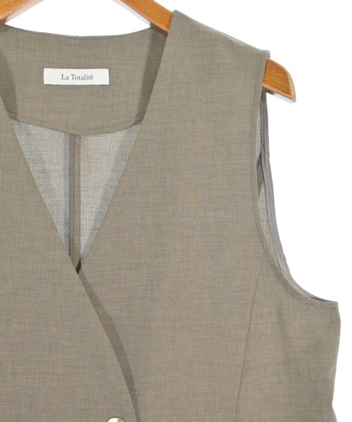 La TOTALITE（ラトータリテ）ベスト 茶 サイズ:-(L位) レディース/2200652501049