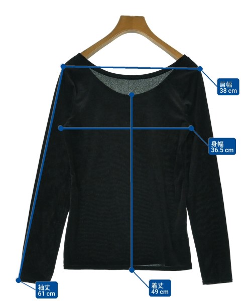 La TOTALITE（ラトータリテ）Tシャツ・カットソー 黒 サイズ:F レディース/2200658018015