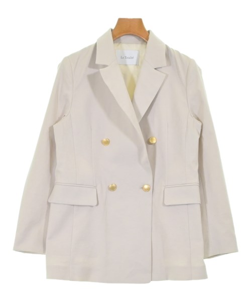 La TOTALITE(ラトータリテ)テーラードジャケット ベージュ サイズ:36(S位)/2200658848056