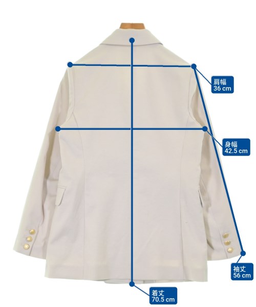 La TOTALITE（ラトータリテ）テーラードジャケット ベージュ サイズ:36(S位) レディース/2200658848056