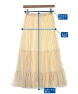 La TOTALITE（ラトータリテ）ロング・マキシ丈スカート ベージュ サイズ:-(M位) レディース/2200661116036