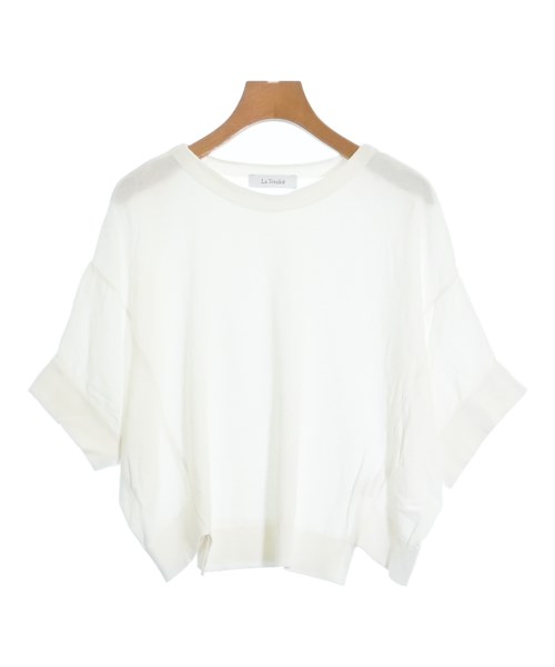 La TOTALITE(ラトータリテ)ニット・セーター 白 サイズ:F/2200657324216