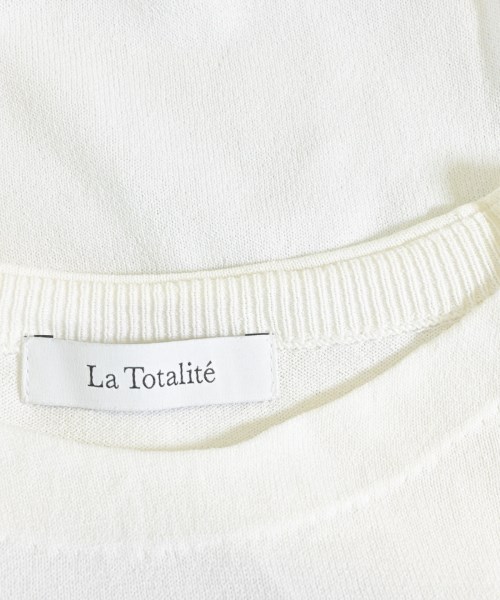La TOTALITE（ラトータリテ）ニット・セーター 白 サイズ:F レディース/2200657324216