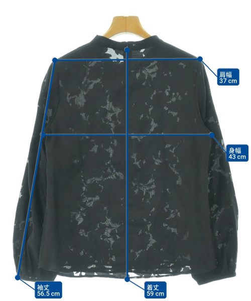 La TOTALITE（ラトータリテ）ブラウス 黒 サイズ:-(XL位) レディース/2200709178033