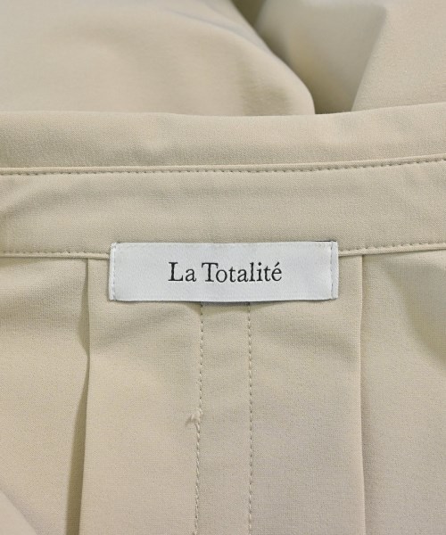 La TOTALITE（ラトータリテ）カジュアルシャツ ベージュ サイズ:F レディース/2200708917053