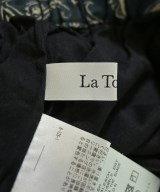 La TOTALITE（ラトータリテ）ひざ丈スカート 紺 サイズ:38(M位) レディース/2200716695035