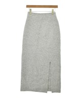 La TOTALITE（ラトータリテ）ロング・マキシ丈スカート グレー サイズ:36(S位) レディース/2200634249334