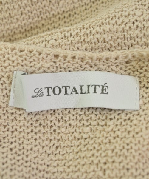 La TOTALITE（ラトータリテ）ニット・セーター ベージュ サイズ:F レディース/2200640174118