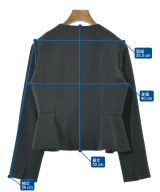 La TOTALITE（ラトータリテ）ノーカラージャケット グレー サイズ:36(S位) レディース/2200646010083