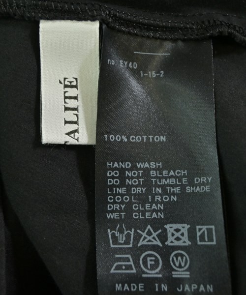 La TOTALITE（ラトータリテ）カジュアルシャツ 黒 サイズ:-(M位) レディース/2200639477060