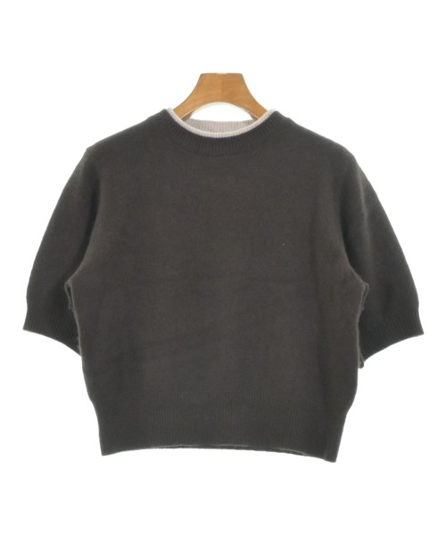 La TOTALITE(ラトータリテ)ニット・セーター 茶 サイズ:F/2200652134056