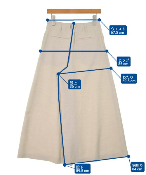 La TOTALITE（ラトータリテ）スラックス ベージュ サイズ:38(M位) レディース/2200645525038