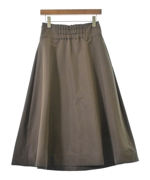 La TOTALITE（ラトータリテ）ロング・マキシ丈スカート 茶 サイズ:38(M位) レディース/2200645525083