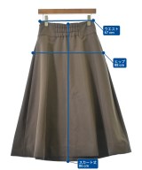 La TOTALITE（ラトータリテ）ロング・マキシ丈スカート 茶 サイズ:38(M位) レディース/2200645525083