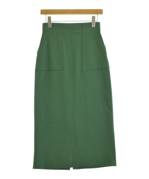 La TOTALITE(ラトータリテ)ロング・マキシ丈スカート 緑 サイズ:38(M位)/2200645912050