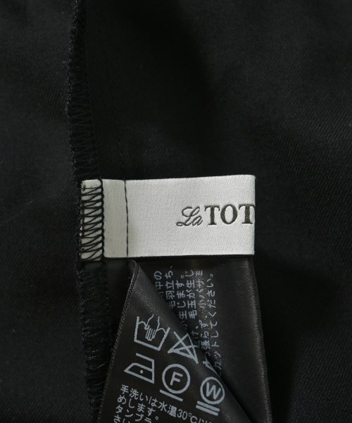La TOTALITE（ラトータリテ）ワンピース 黒 サイズ:F レディース/2200646870021