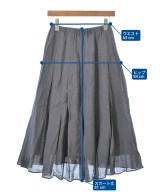 La TOTALITE（ラトータリテ）ロング・マキシ丈スカート グレー サイズ:36(S位) レディース/2200650864047