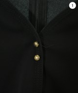 La TOTALITE（ラトータリテ）ブラウス 黒 サイズ:36(S位) レディース/2200654382042