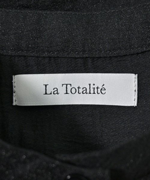 La TOTALITE（ラトータリテ）ブラウス 黒 サイズ:36(S位) レディース/2200697993069