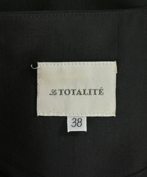 La TOTALITE（ラトータリテ）ノーカラージャケット 黒 サイズ:38(M位) レディース/2200703275110