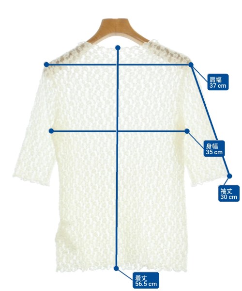 La TOTALITE（ラトータリテ）Tシャツ・カットソー 白 サイズ:-(S位) レディース/2200703275141