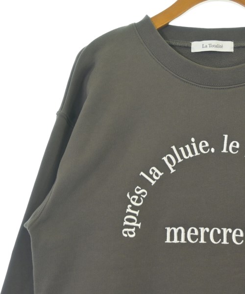 La TOTALITE（ラトータリテ）スウェット カーキ サイズ:-(M位) レディース/2200705940054