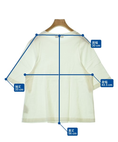 La TOTALITE（ラトータリテ）Tシャツ・カットソー 白 サイズ:-(L位) レディース/2200703673220