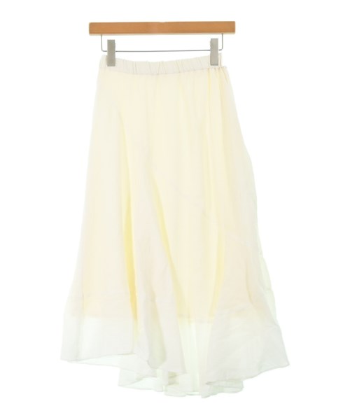La TOTALITE(ラトータリテ)ロング・マキシ丈スカート 白 サイズ:36(S位)/2200658372148