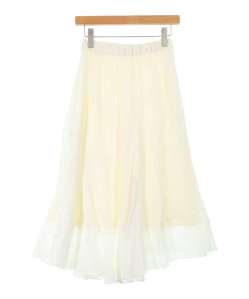 La TOTALITE（ラトータリテ）ロング・マキシ丈スカート 白 サイズ:36(S位) レディース/2200658372148