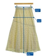 La TOTALITE（ラトータリテ）ロング・マキシ丈スカート 白 サイズ:36(S位) レディース/2200664854041