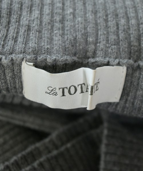 La TOTALITE（ラトータリテ）ニット・セーター グレー サイズ:F レディース/2200667133020