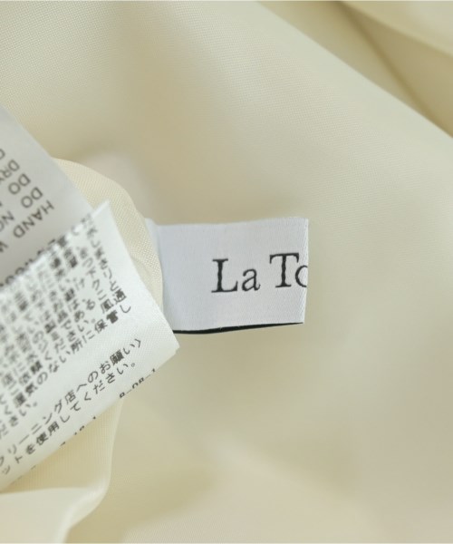 La TOTALITE（ラトータリテ）ワンピース 白 サイズ:36(S位) レディース/2200667491052