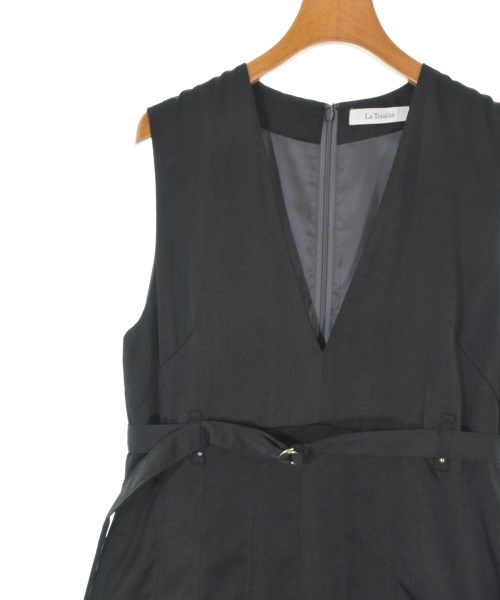 La TOTALITE（ラトータリテ）ワンピース 黒 サイズ:36(S位) レディース/2200669613070