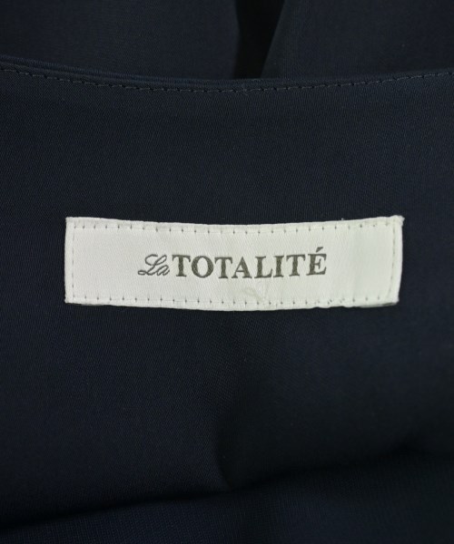La TOTALITE（ラトータリテ）ブラウス 紺 サイズ:36(S位) レディース/2200726935121