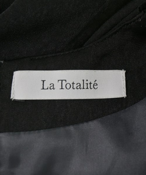La TOTALITE（ラトータリテ）ワンピース 黒 サイズ:36(S位) レディース/2200727755025