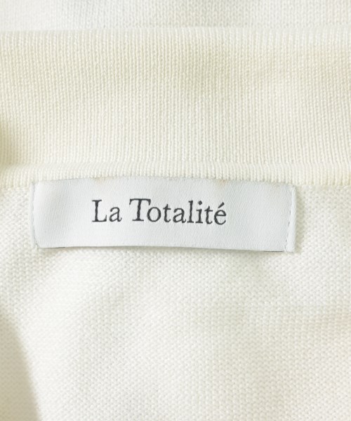 La TOTALITE（ラトータリテ）カーディガン 白 サイズ:F レディース/2200728331020