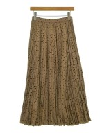 La TOTALITE（ラトータリテ）ロング・マキシ丈スカート 茶 サイズ:-(M位) レディース/2200718385071