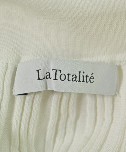 La TOTALITE（ラトータリテ）ニット・セーター 白 サイズ:F レディース/2200718361235
