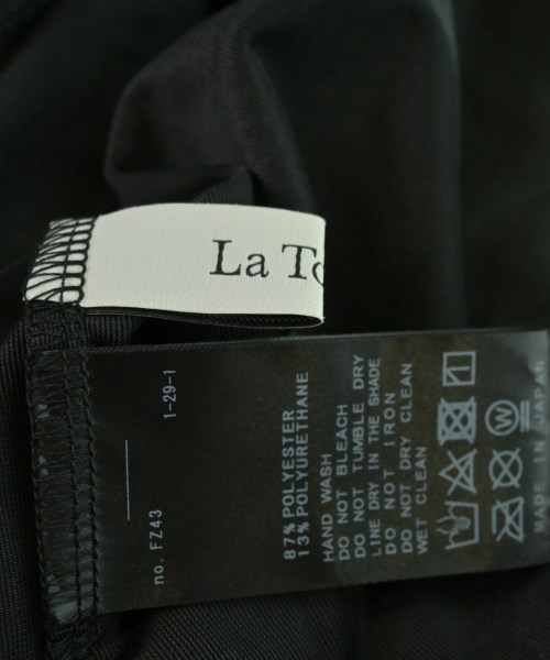 La TOTALITE（ラトータリテ）Tシャツ・カットソー 黒 サイズ:-(S位) レディース/2200678377147