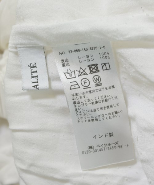 La TOTALITE（ラトータリテ）ロング・マキシ丈スカート 白 サイズ:36(S位) レディース/2200685568033