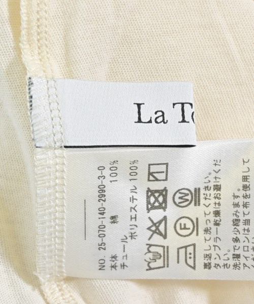 La TOTALITE（ラトータリテ）ブラウス 白 サイズ:F レディース/2200681399105