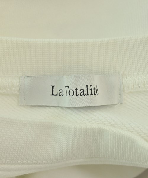 La TOTALITE（ラトータリテ）スウェット 白 サイズ:F レディース/2200691853024